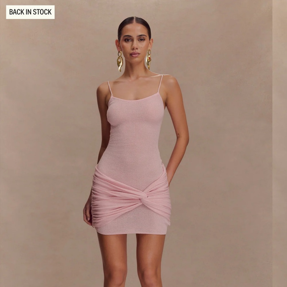 Meshki Pink Mini Dress